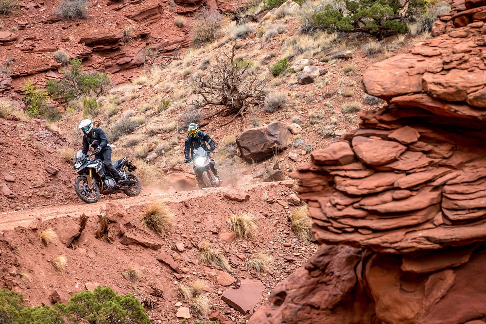 BMW F 850 GS Spurgeon Dunbar and Steve Kamrad