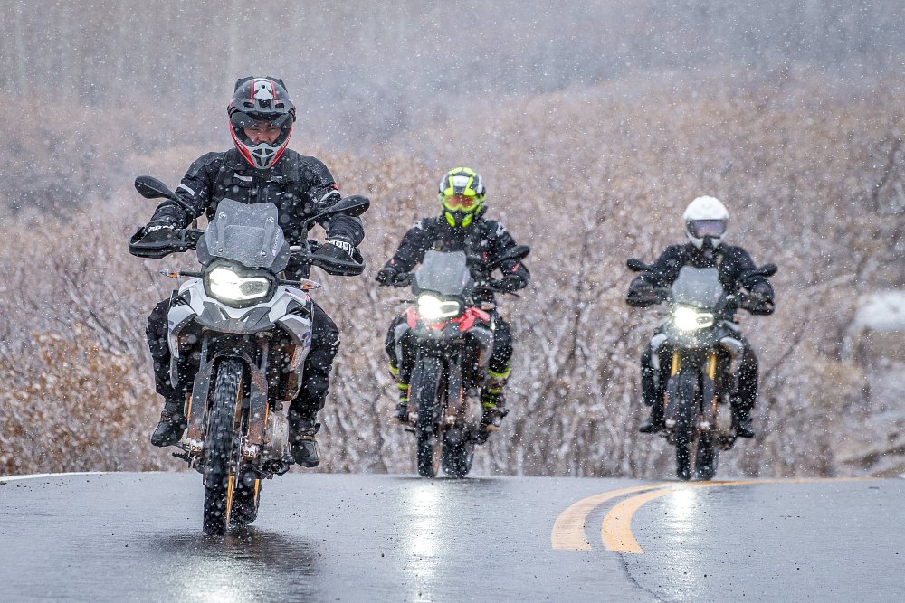 BMW F 850 GS Rennie Scaysbrook, Steve Kamrad, Spurgeon Dunbar
