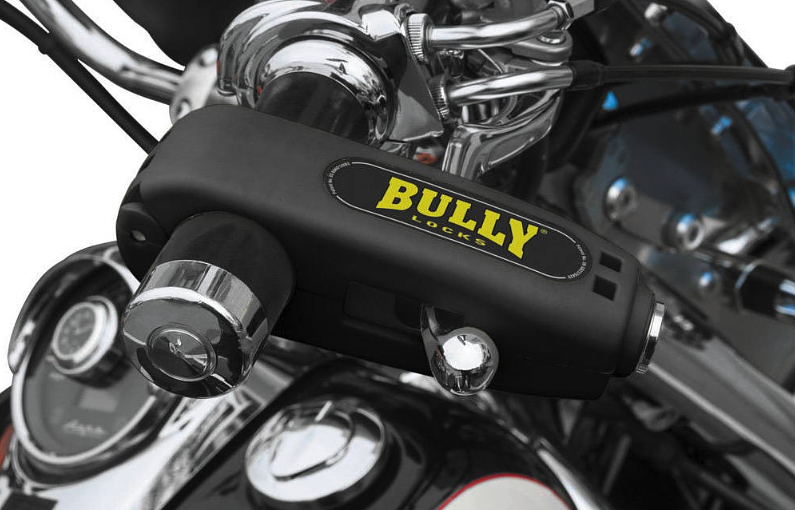 Motorcycle brake lever lock