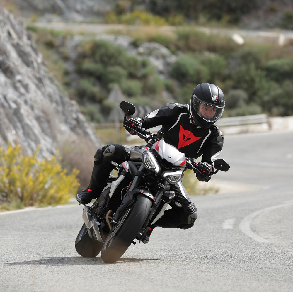 2020 Triumph Street Triple RS on the road