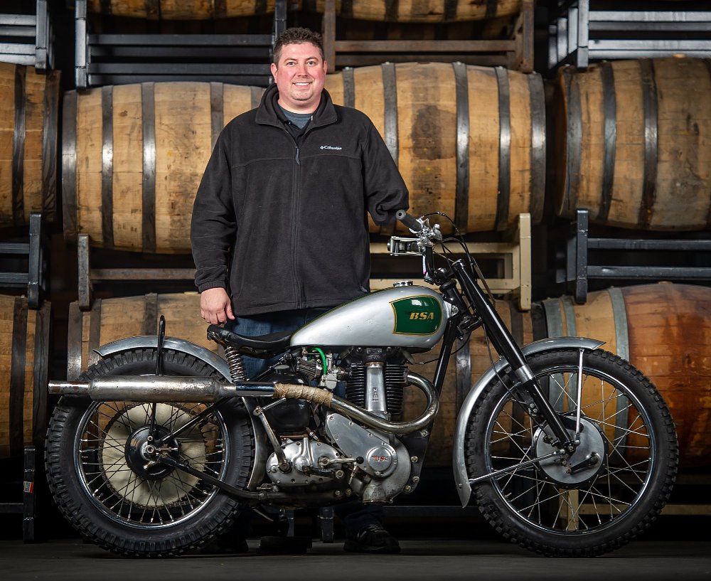 BSA trials motorcycle