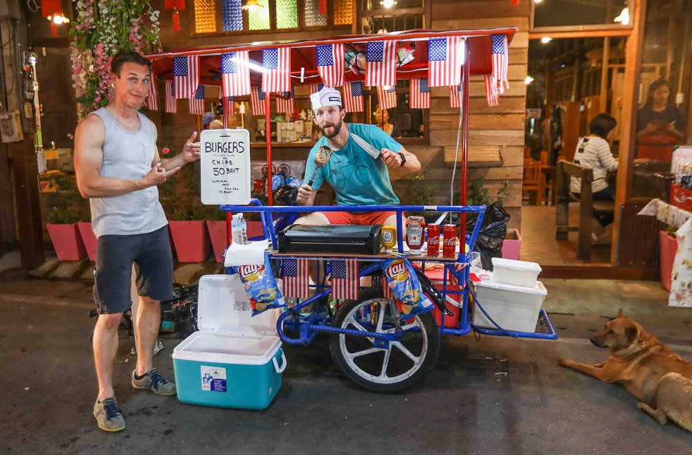 Zack and Ari in Thailand
