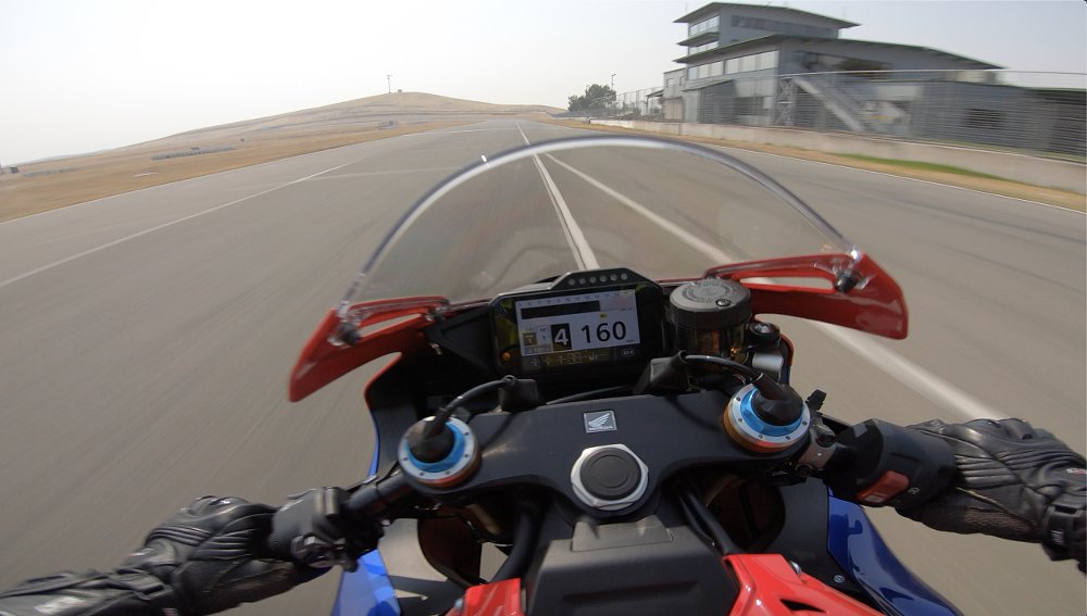 Honda CBR1000RR-R on board