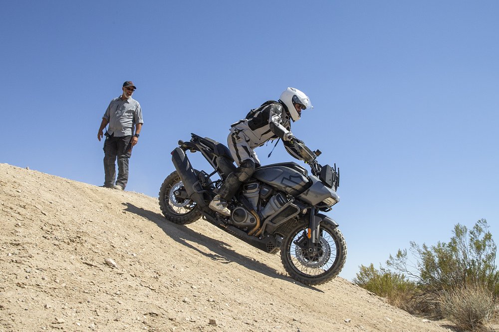 RawHyde instructor watching a rider in the dirt