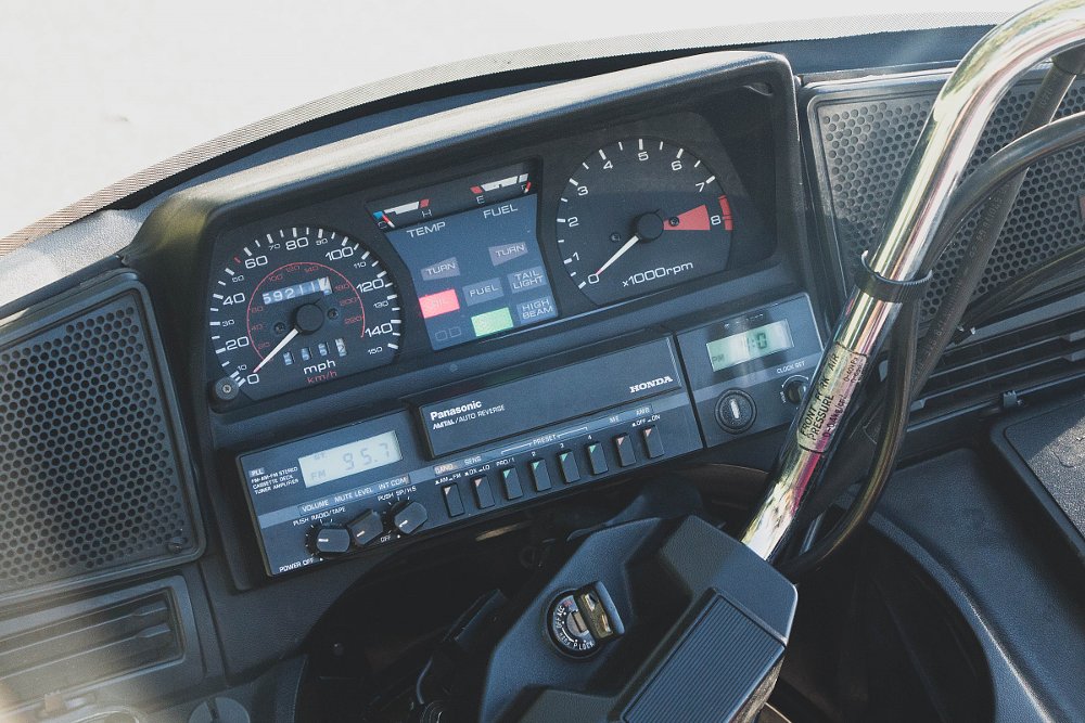 1984 Honda Gold Wing gauges