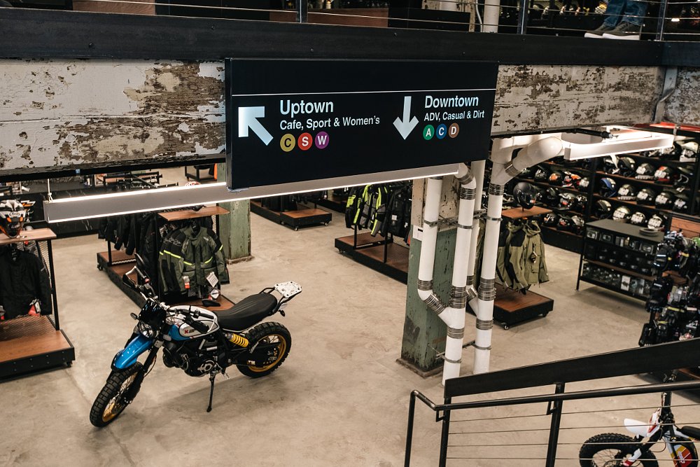 RevZilla Brooklyn subway signage