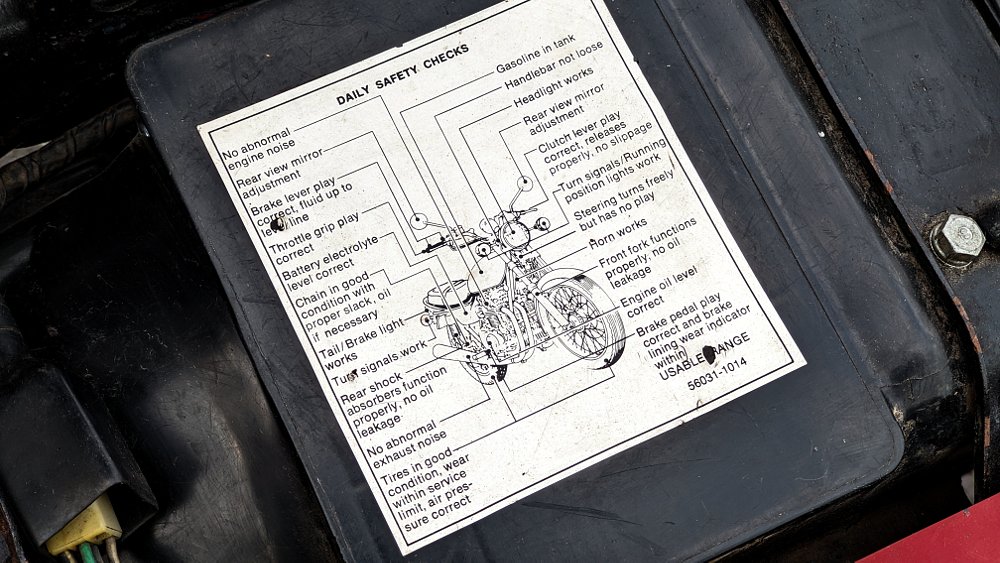 Kawasaki KZ650 inspection guide