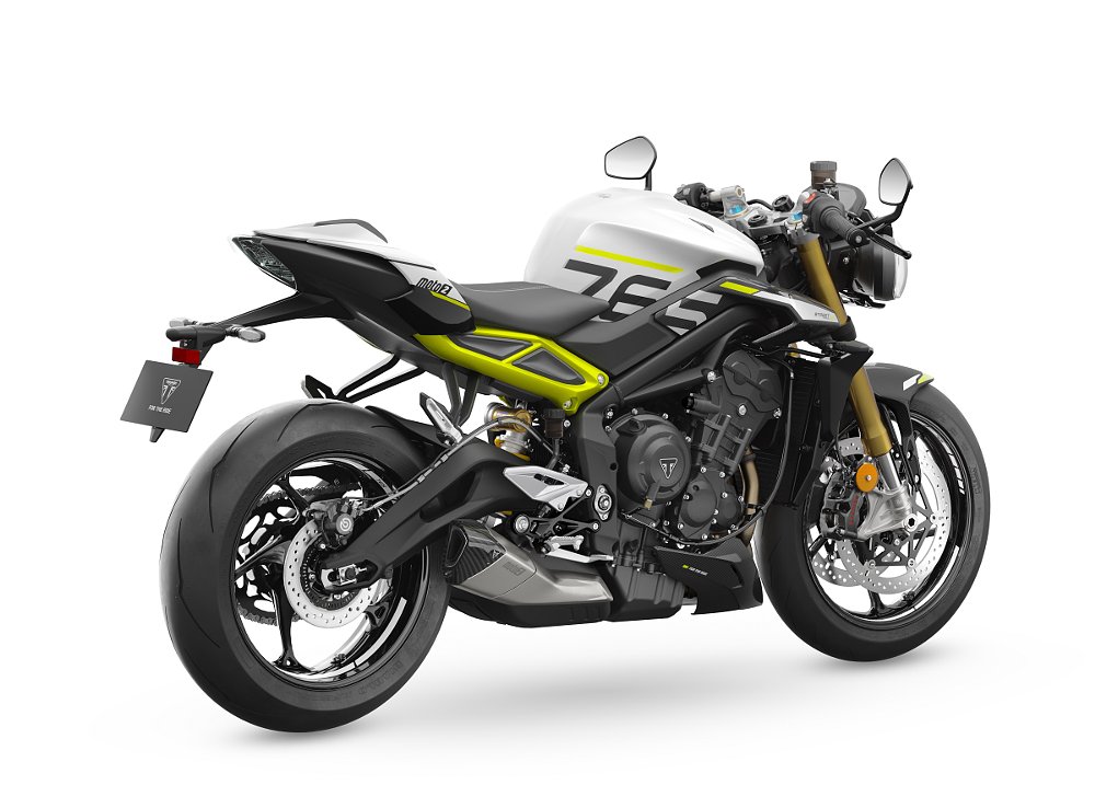 2024 Triumph Street Triple Moto2 Edition studio shot