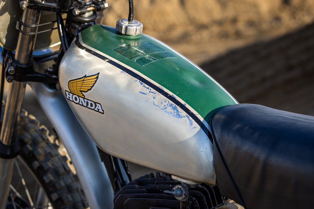 Honda CR250M Elsinore aluminum gas tank