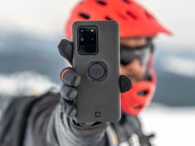 Quad Lock accessories are compatible with most phones and bike models.