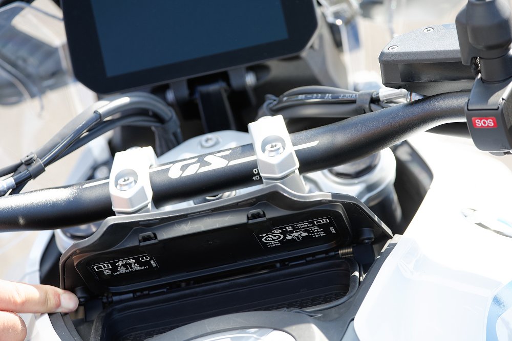 storage spot on tank