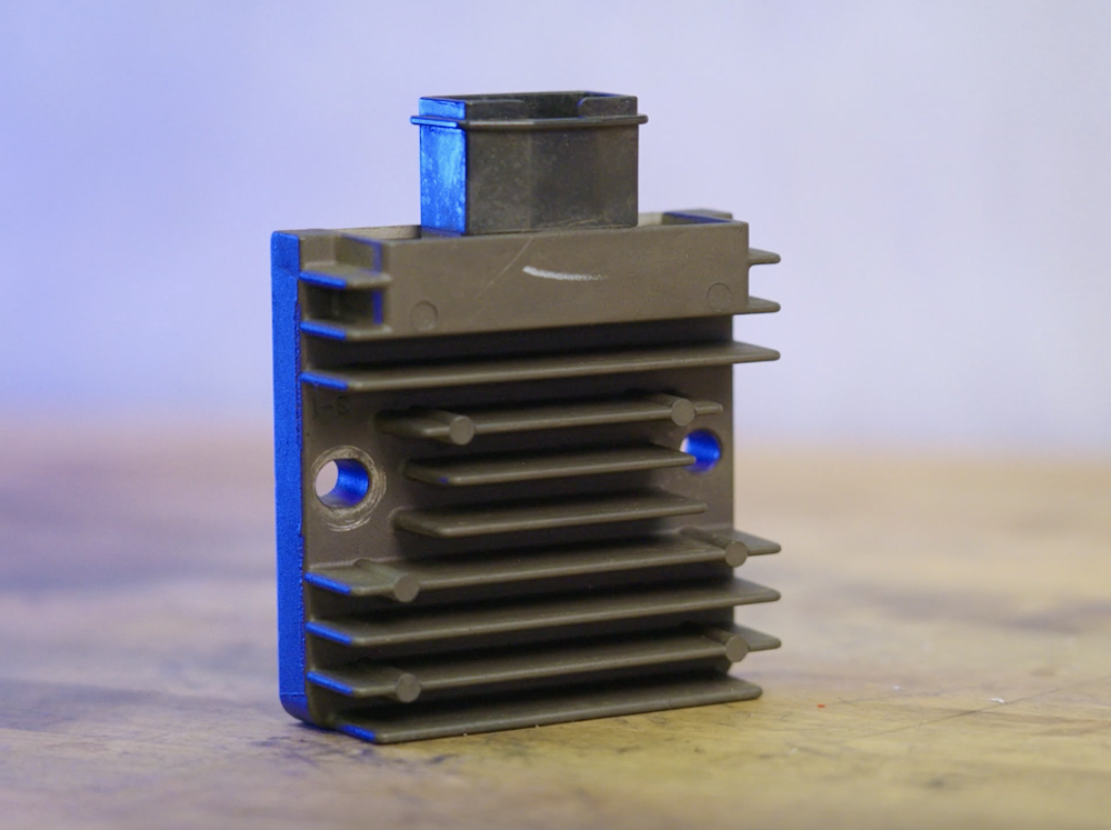 Motorcycle regulator rectifier