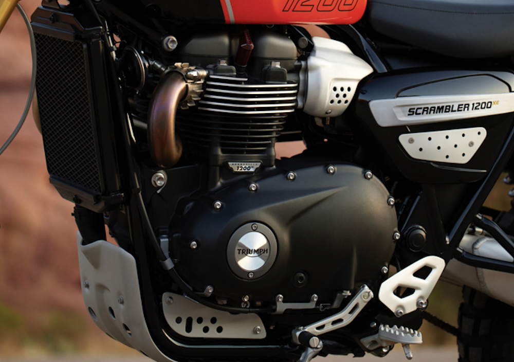 2024 Triumph Scrambler 1200 engine