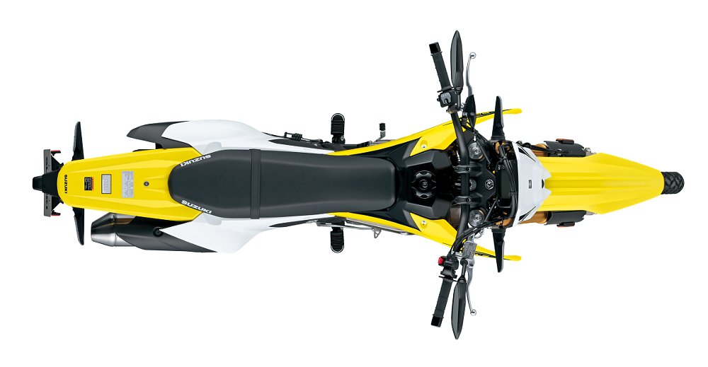 studio photo of the DR-ZS from overhead showing how slim it is