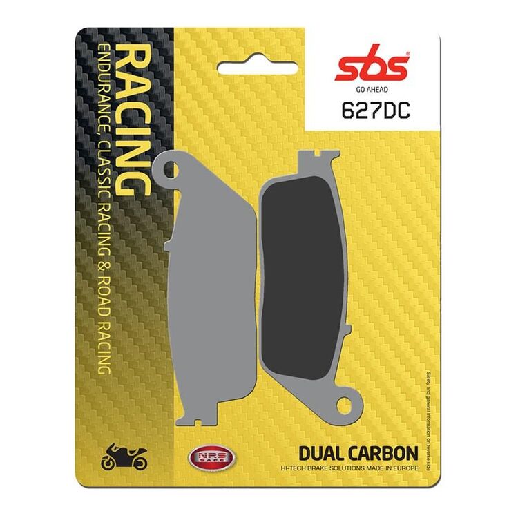 SBS Dual Carbon Front Brake Pads 627DC